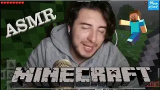 ASMR Gameplay de Minecraft soy noob y est&aacute; lloviendo mucho