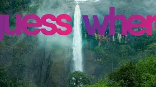 Can you recognize this radiant waterfall?