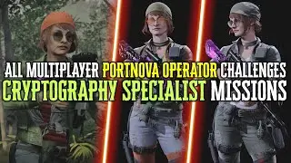 ALL PORTNOVA OPERATOR MISSIONS (Cryptography Specialist) CHALLENGES Season 2 Black Ops Cold War
