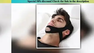 Review New Neoprene Anti Snore Stop Snoring Chin Strap Belt Anti Apnea Jaw Solution Sleep Support Ap