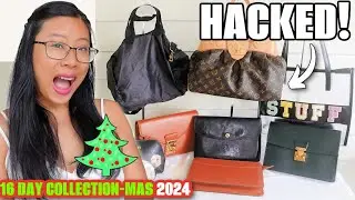 ALL The Handbags That I&rsquo;ve DIY Altered To Work BETTER! Louis Vuitton! Collectionmas 2024 - Day16