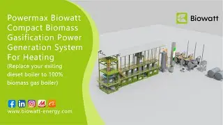 Biowatt Compact Biomass Gasification System for Heating