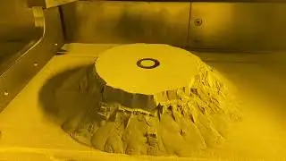 A rifle silencer 3d printing