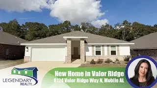 8124 Valor Ridge Way North, Mobile, AL 36619 | New Home Tour | The Denton Floorplan