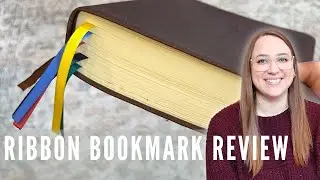 📖Never Lose Your Place Again! 3-Piece Ribbon Bookmark Set Review🌈🔖