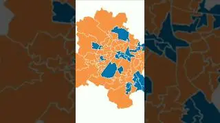 Delhi Election 2020 Vs 2025 #shorts #india