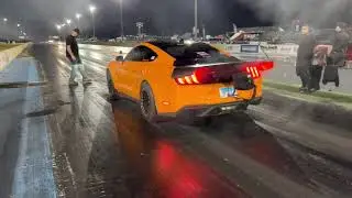 Stock motor 2020 GT500 goes 8.23 at 168 mph.  Fastest stock motor GT500 ever.