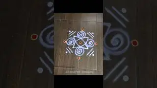 2*2 Dots Beautiful Rangoli 🌼🌺🌷#rangoli #muggulu #easyrangoli #rangolidesigns #shorts #ytshorts