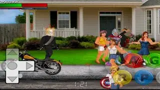 Super City Hero game || Ghost rider kill   super hero #01