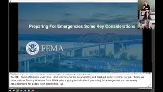 Before, During and After Disasters: Key Considerations for People with Disabilities
