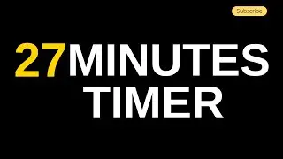 27-Minute Timer