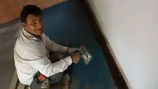 como fazer piso queimado com xadrez olha como é fácil!