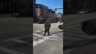 How People Cross The Street #funny #youtube #shorts #comedy #viral #home