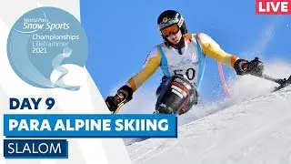 Lillehammer 2021 | Para Alpine | Slalom (m) 2/2 | WPSS Championships