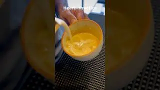 Learning latte art - Heart (Day 9)
