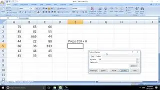 Find and Replace with Fill Color in Excel