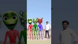 three different color of cyren man head matching vfx magic video #shorts #vfx #cartoon #viral