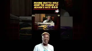 Just imagine Shatta Wale is the bouncer at Heaven&rsquo;s gate 😂😂😂 #shattawale #pancake #funny #shorts