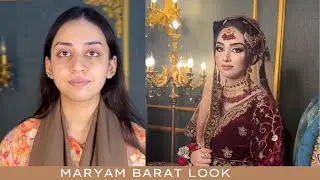 Maryam Asjad barat bridal look