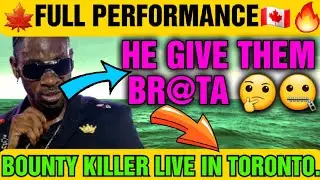 Bounty Killer Shuts Down Toronto With Epic Br@ta Performance! + Baby Cham Ghetto Story..