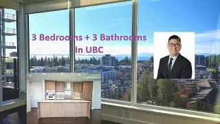Beautiful UBC Immaculate View 3 Beds + 3 Baths + 2 Parkings + Locker