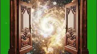 Dramatic Open Door Green Screen Overlay for Captivating Storytelling