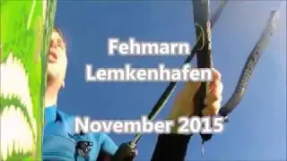 Kiteboarding mit Tobi Boom und Mars | Kiteloops 'n Fun | Fehmarn | November 2015