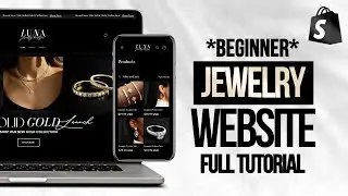 HOW TO MAKE A SHOPIFY Jewelry STORE | Beginner Friendly Tutorial | Shopify 2026