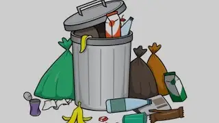 Curbside Shopping. Trash Picking