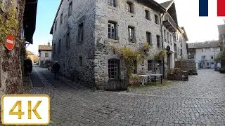 Walking tour in Nernier, France | Winter 2021【4K】