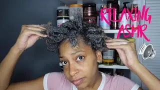 ASMR Natural Hair with TGIN Honey Whip Hydrating Mousse