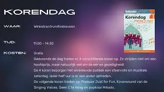 Weekend uittips 14 -16 maart