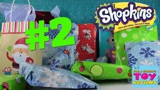Day 2 Shopkins Giveaway Countdown To Christmas | Surprise Present Opening | PSToyReviews