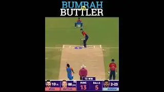 😱 India defences 19 runs from 6 balls | Bumrah vs Buttler | ind vs eng #shorts #indvseng #bumrah