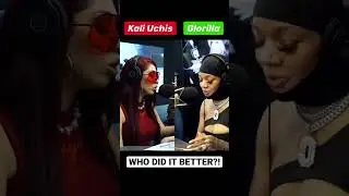 Kali Uchis vs Glorilla performance #kaliuchis #glorilla #interview #music #rap #radio