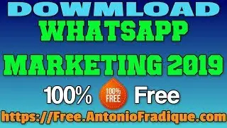 Download Whatsapp Marketing 2019 for 3 days 100% Free