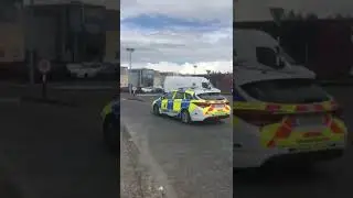 Garda road policing unit in naas