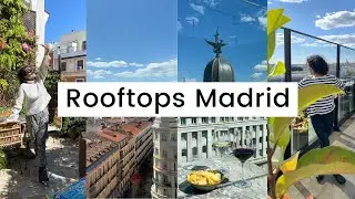 No te puedes perder estos ROOFTOPS en Madrid | Paseando por ahí