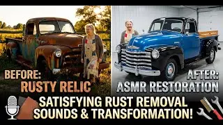 ASMR Car Restoration Old Rusty Chevrolet Advance-Design Truck