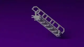 Industrial Platforms - Stairs - 360 Turn