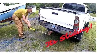 Making a Ratchet Strap Winch! This short version is cut down to just the basics.