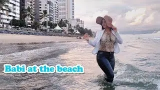 Babi at the beach