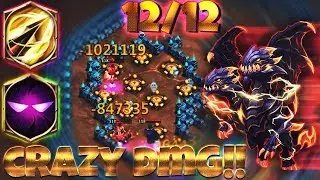 12/12 OP Demogorgon | 8 Zealous Drive | 7 Unholy Pact | GAMEPLAY | CASTLE CLASH
