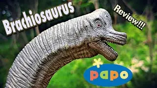 Обзор Papo Brachiosaurus!!!