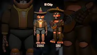 Redesigned Posh Animatronics Vs Original