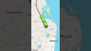 Hyderabad to velankanni church route mapping #velankanni #nagapatinam #chennai #tamilnadu