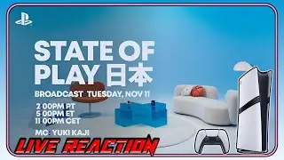 🔴A JAPANESE State of Play??? | PlayStation State of Play Japan 11/11/2025 | LIVE REACTION🔴