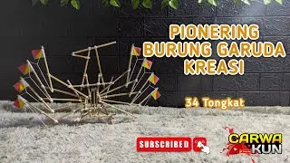 PIONERING GARUDA || PIONERING KREASI PRAMUKA || Miniatur Pionering