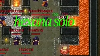 TibiaME World 25 Boss Hexana Solo