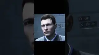 Conner interrogates deviant android #dbhconnor #tense #androidgame #cinema